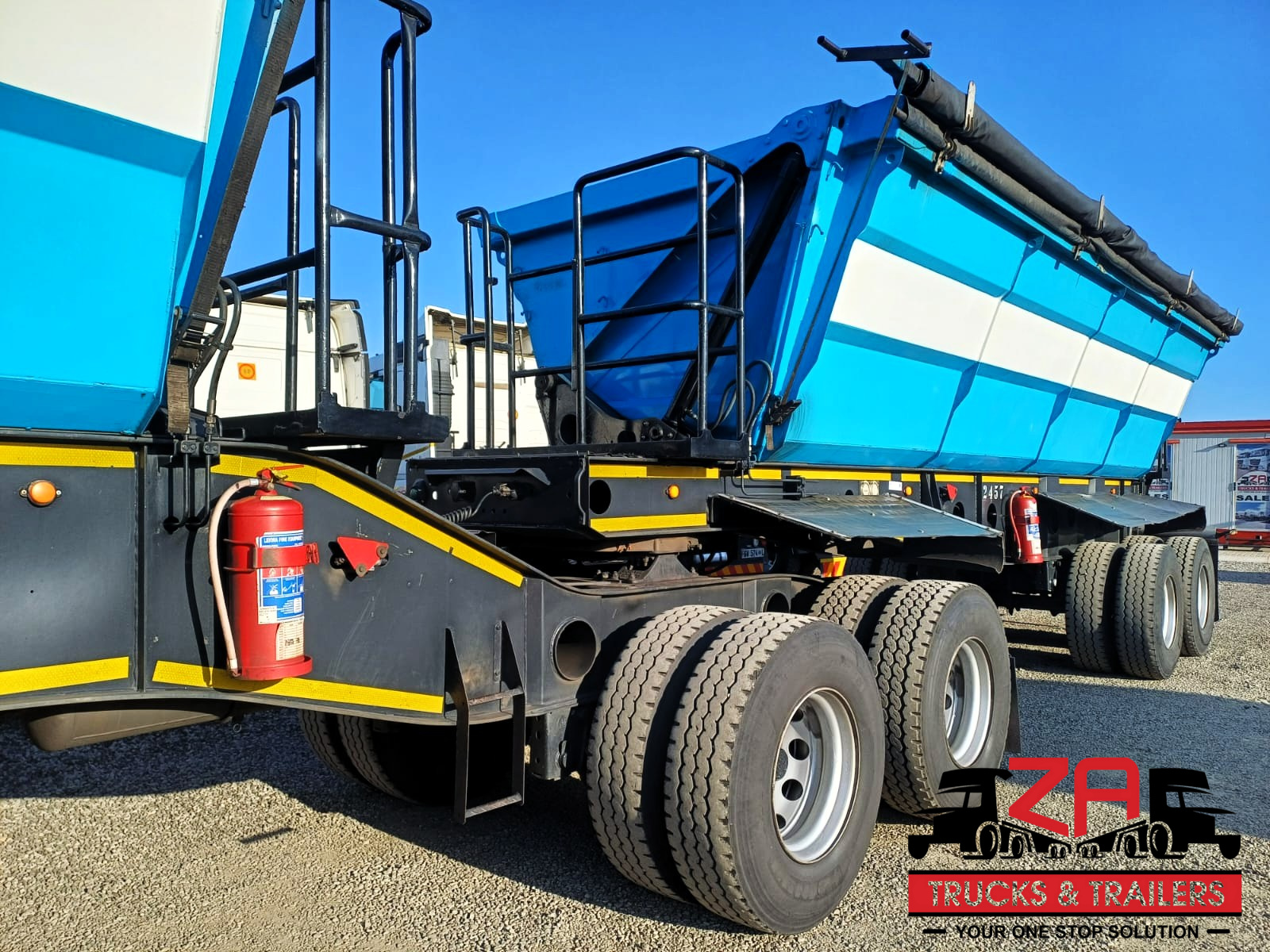 2018 AFRIT 40 CUBE SIDE TIPPER TRAILER #53191